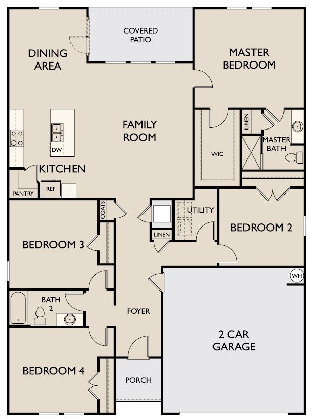 Pandora Atlanta New Home Plan Starlight Homes