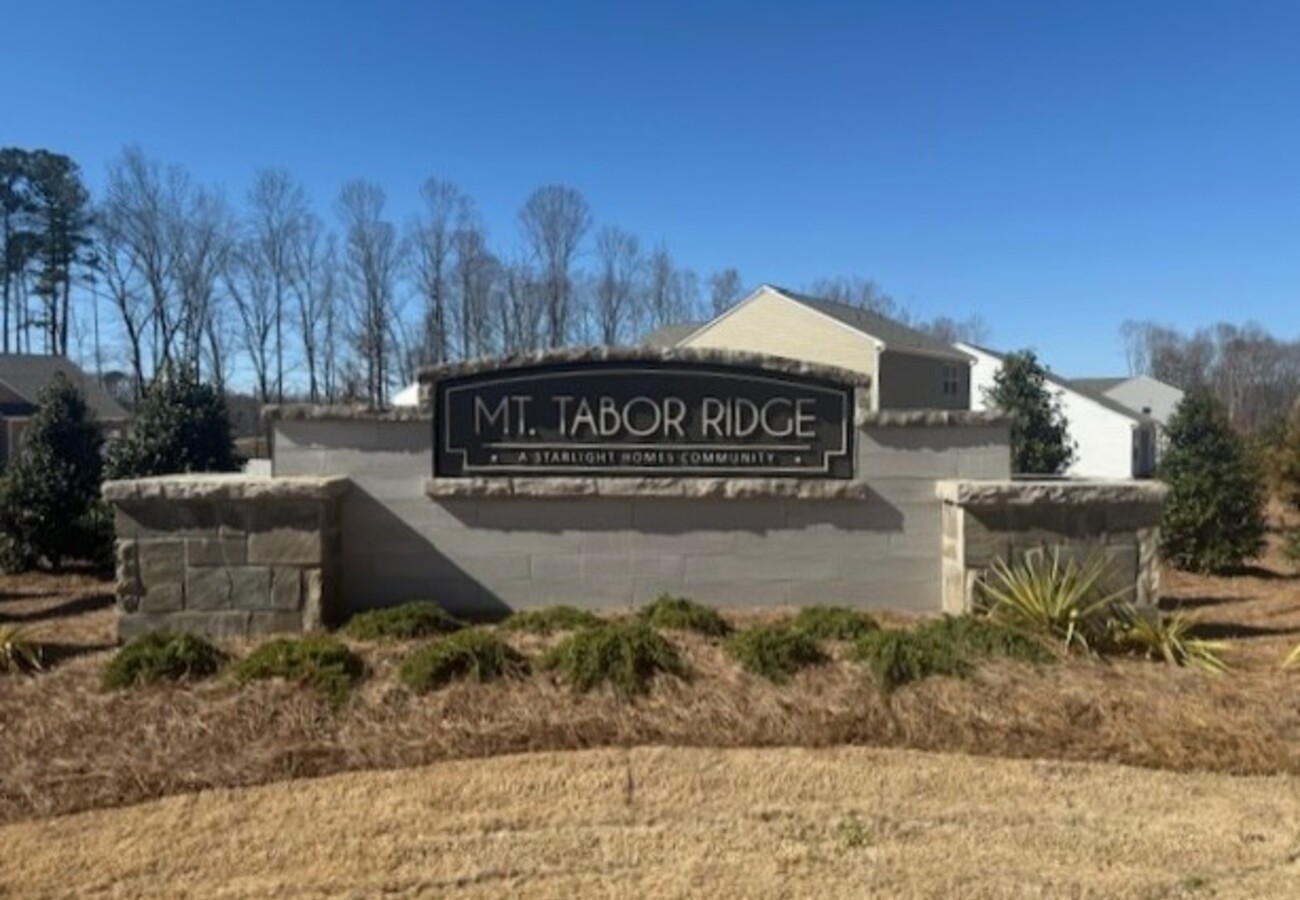 Mt. Tabor Ridge Home Community